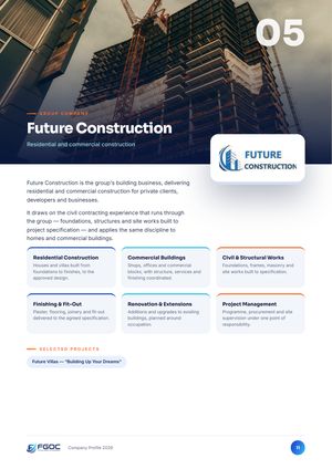 Company Profile 2026 | Future Group of Companies